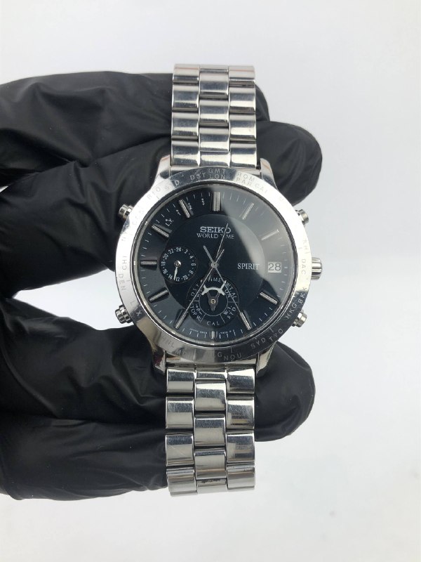 SEIKO SPIRIT WORLDTIME QUARTZ ALL ORIGINAL - Gambar 2
