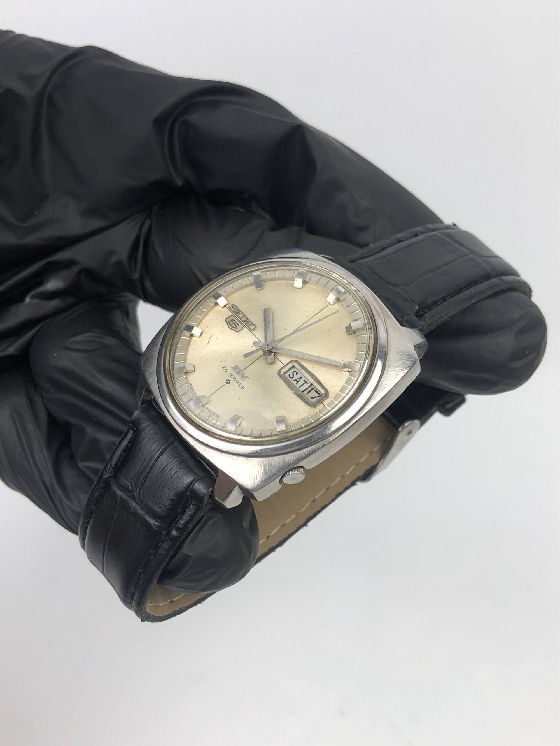 SEIKO 5 DX DAYDATE VINTAGE ORIGINAL - Gambar 3