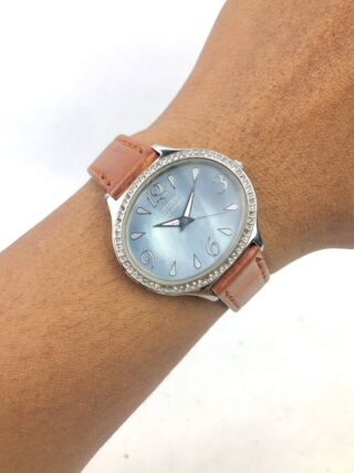 CITIZEN ECODRIVE OVAL SEA BLUE DIAL