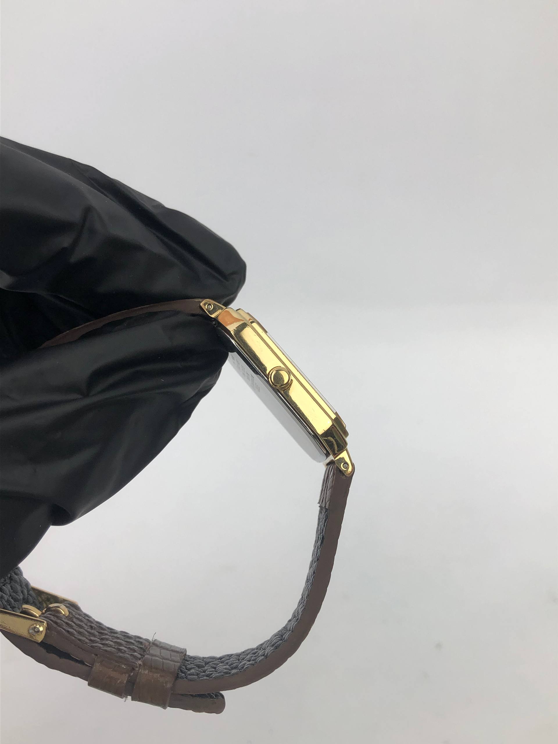 SEIKO QUARTZ OCTAGON HANDMADE LEATHER STRAP - Gambar 6