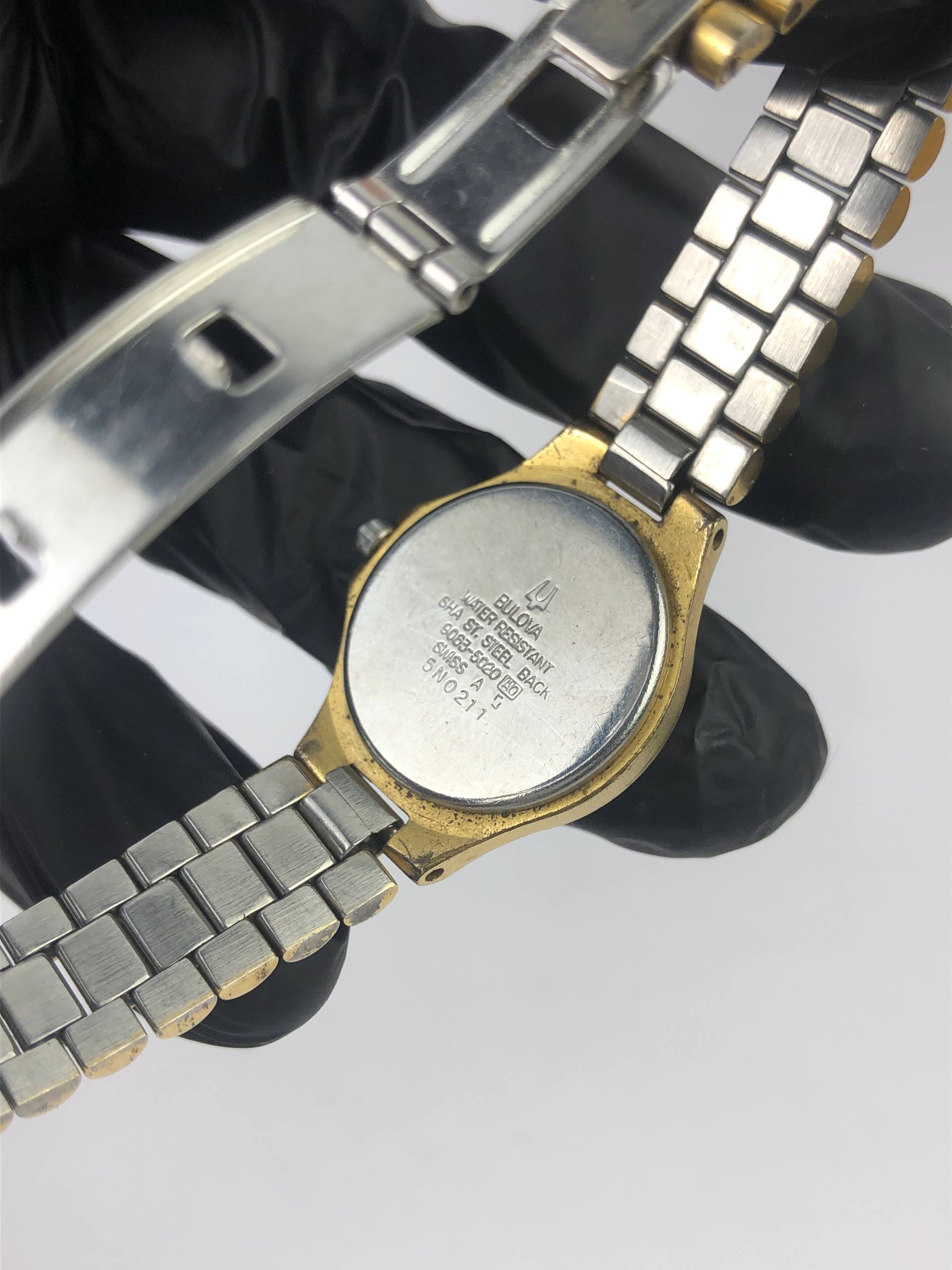 SWISSMADE BULOVA LADIES QUARTZ ALL ORIGINAL - Gambar 8