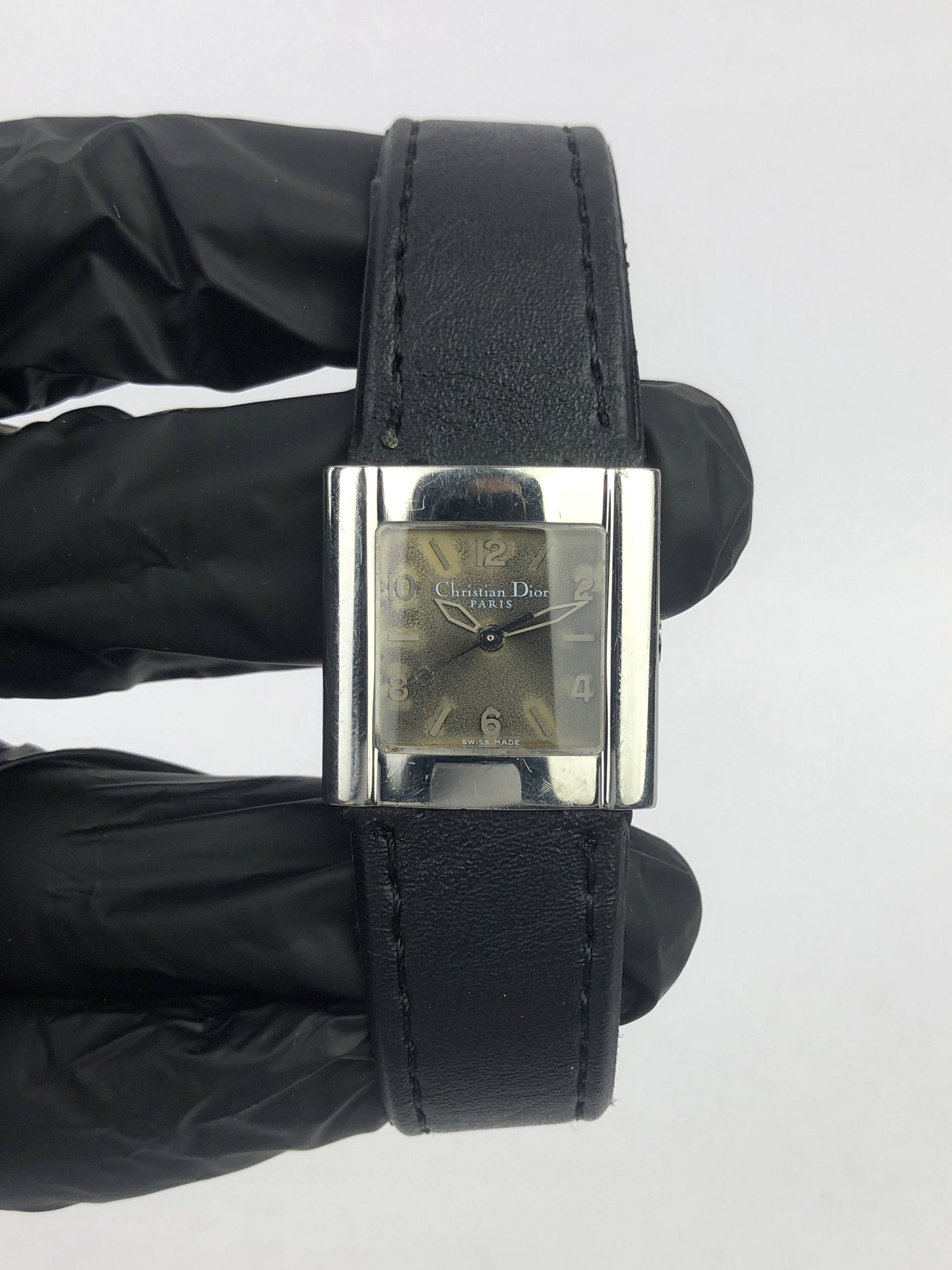 VINTAGE CHRISTIAN DIOR CAPSULE SWISS MADE PATINA DIAL - Gambar 2