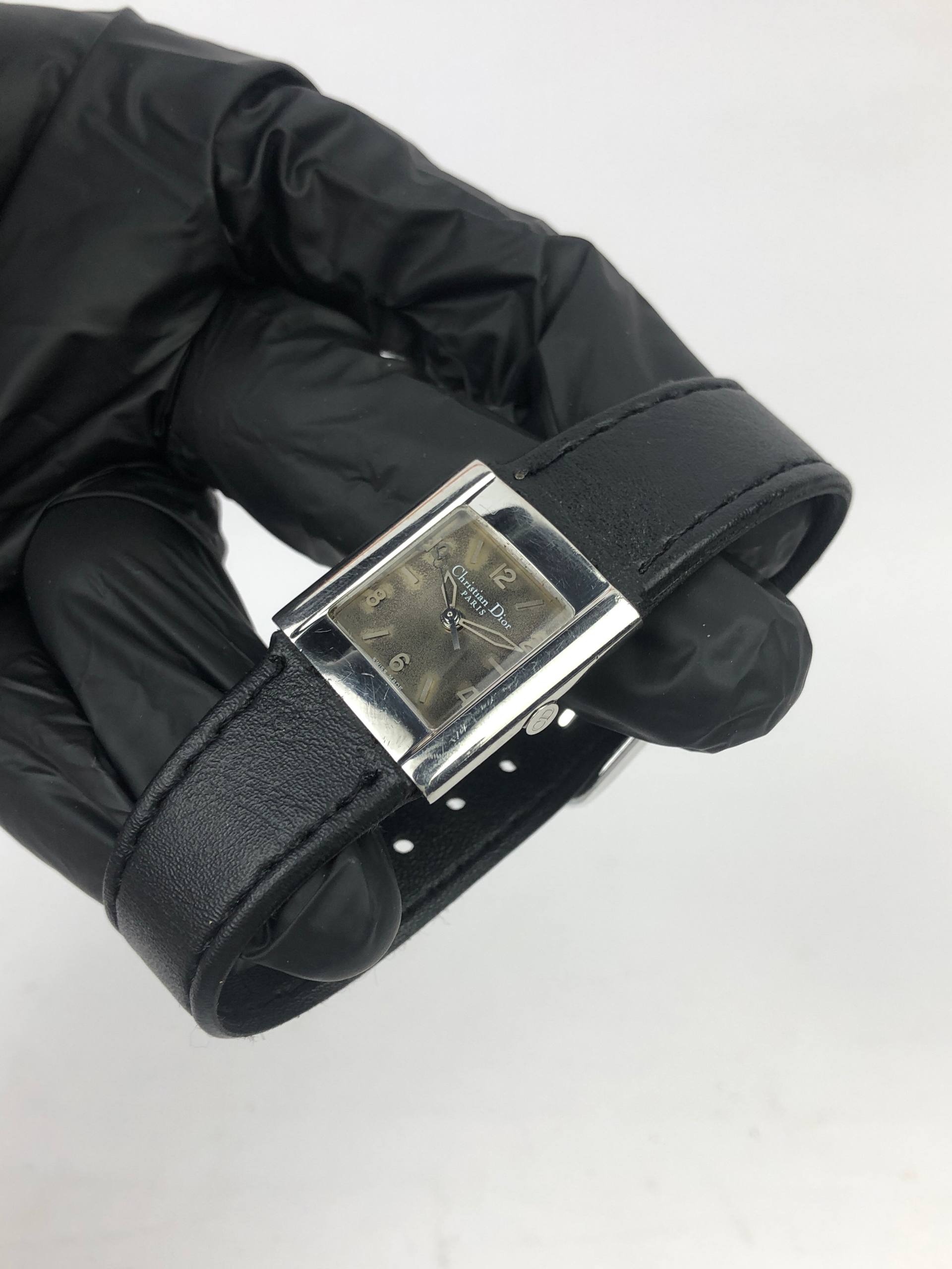 VINTAGE CHRISTIAN DIOR CAPSULE SWISS MADE PATINA DIAL - Gambar 3