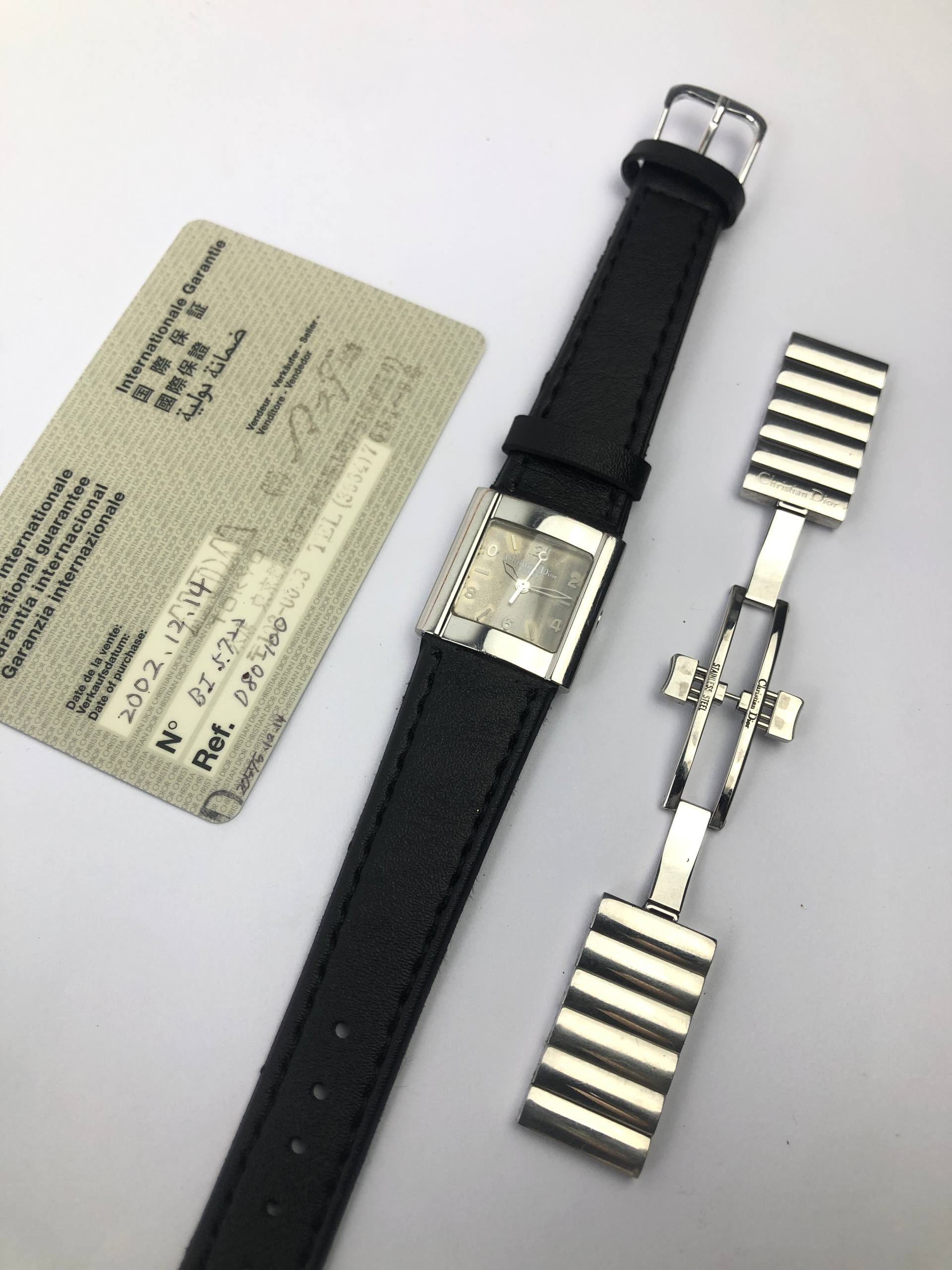 VINTAGE CHRISTIAN DIOR CAPSULE SWISS MADE PATINA DIAL - Gambar 5