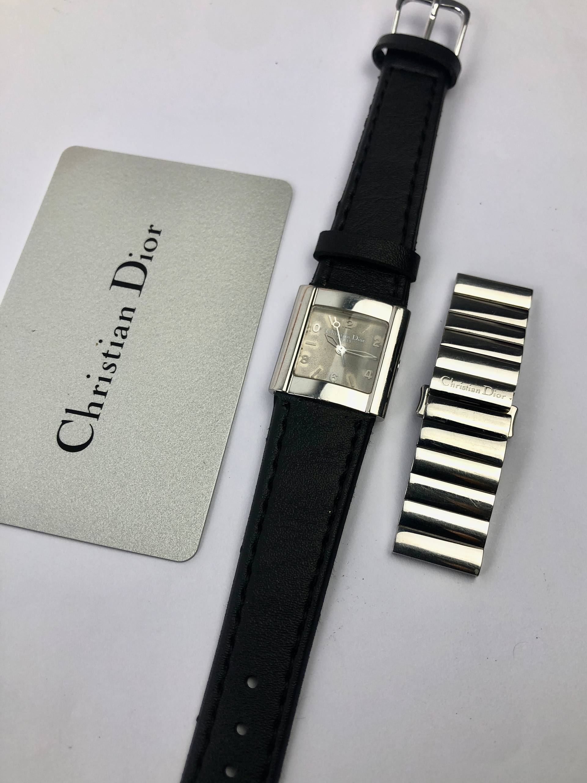 VINTAGE CHRISTIAN DIOR CAPSULE SWISS MADE PATINA DIAL - Gambar 6