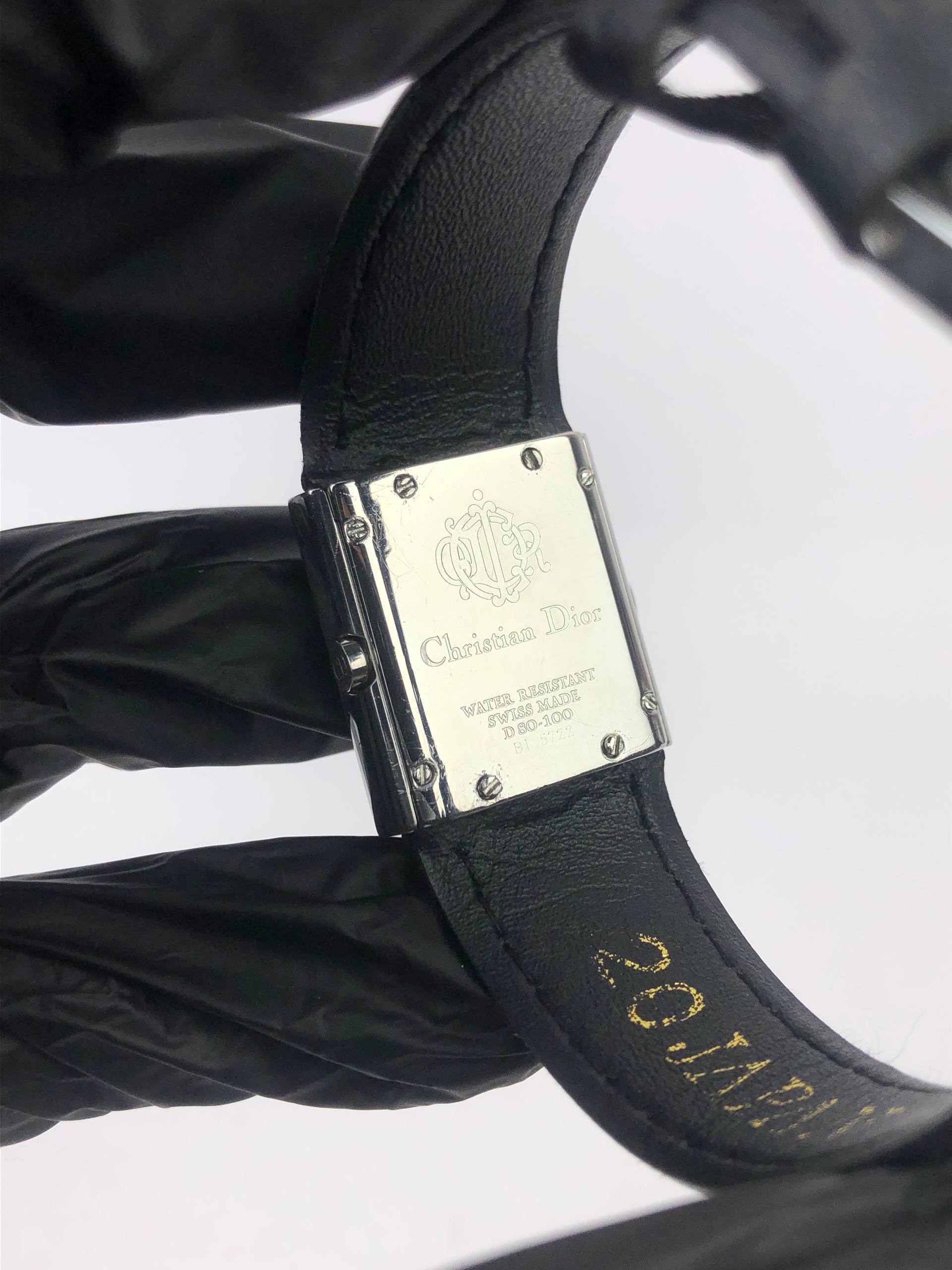 VINTAGE CHRISTIAN DIOR CAPSULE SWISS MADE PATINA DIAL - Gambar 9