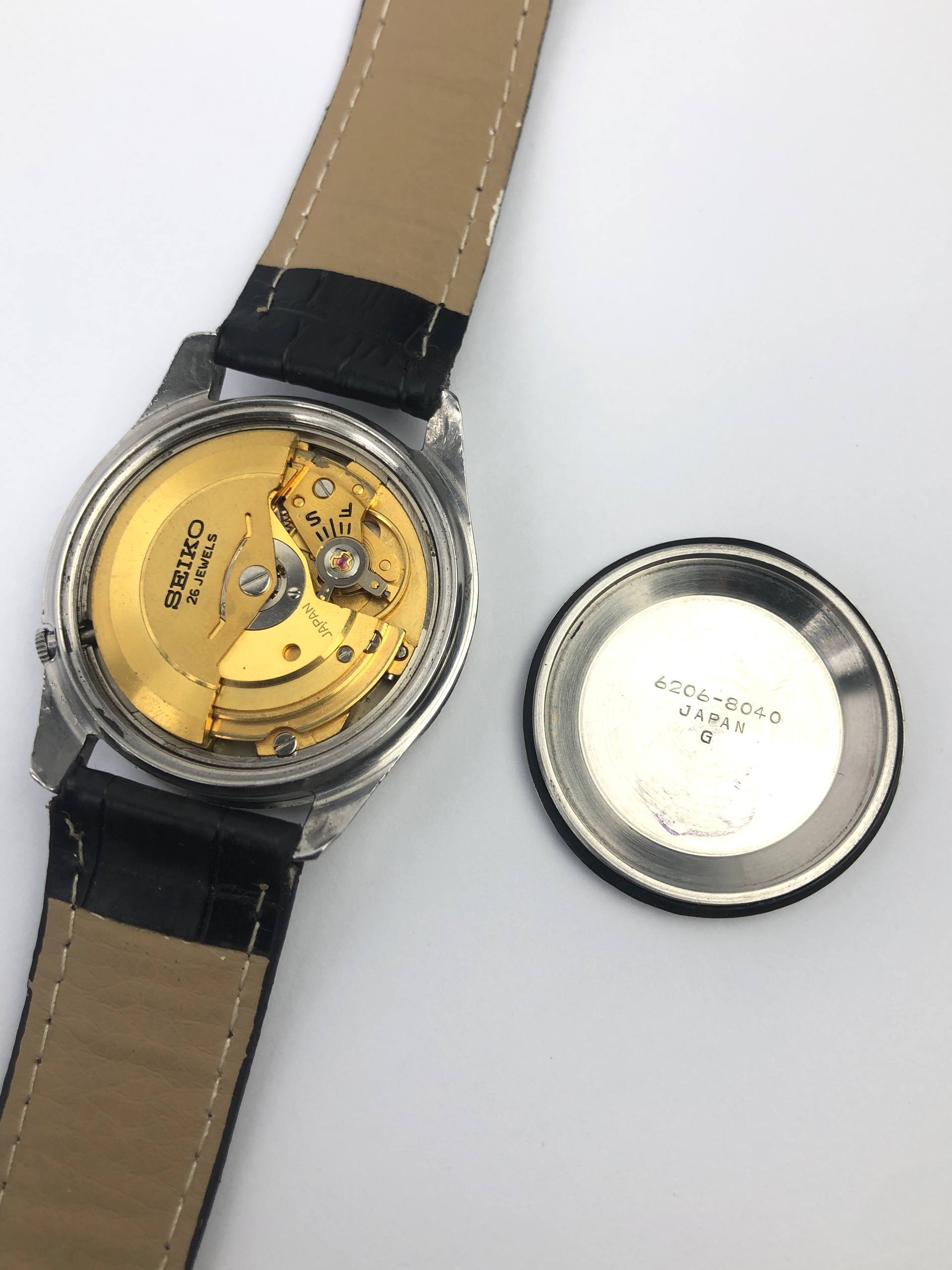 JDM SEIKOMATIC 26JEWELS SPLIT DAY AGING DIAL - Gambar 8