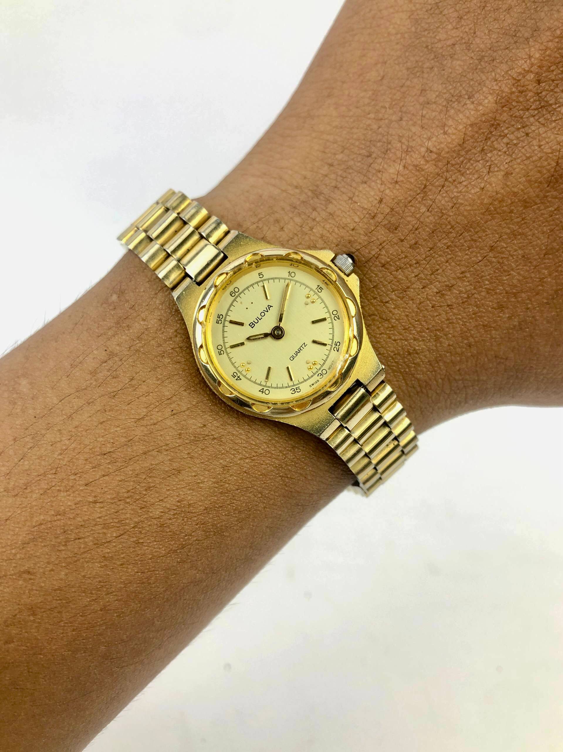 SWISSMADE BULOVA LADIES QUARTZ ALL ORIGINAL