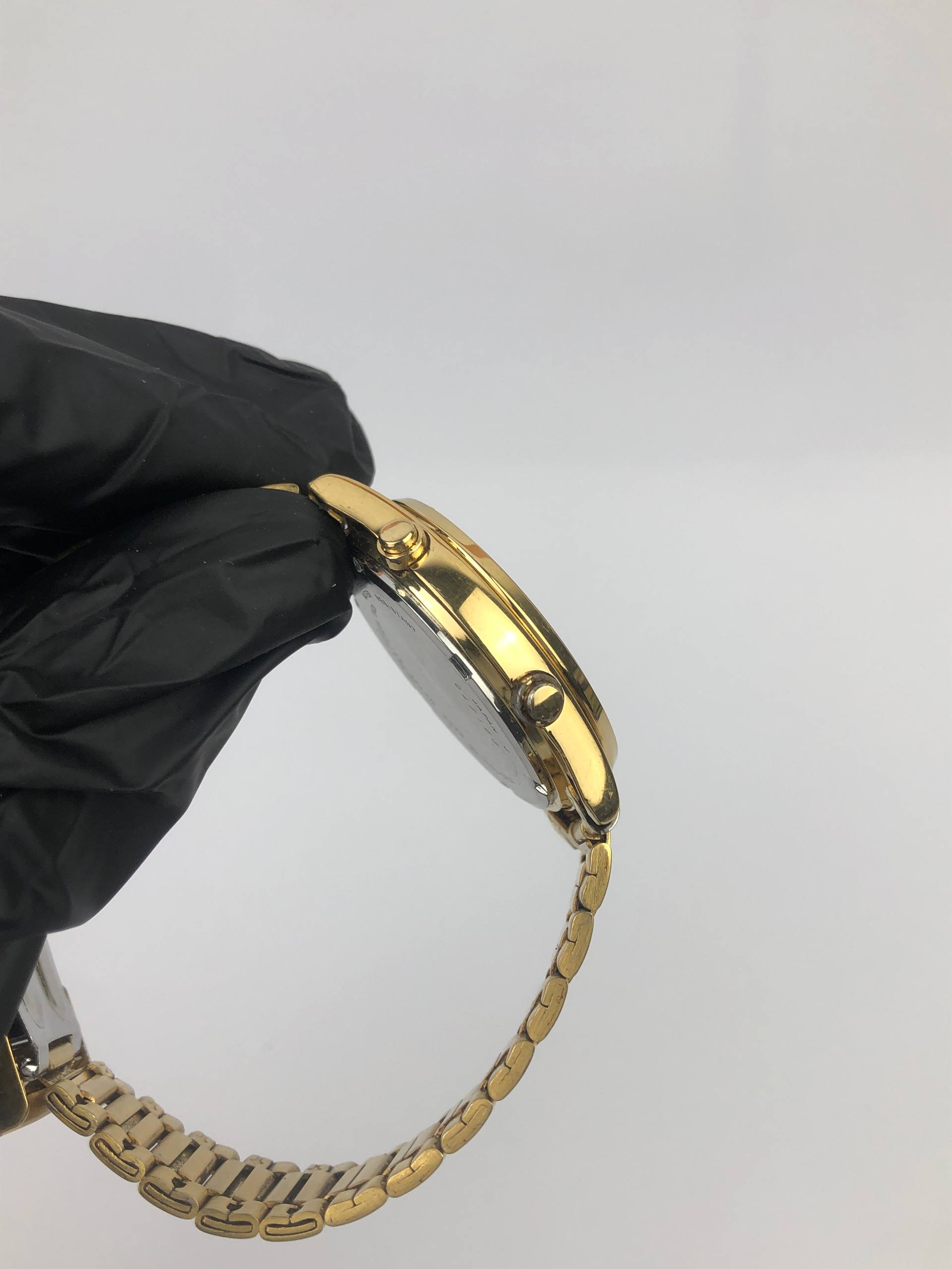SEIKO ALARM CHRONOGRAPH SWIPE SECOND ALL GOLD TONE CASE - Gambar 7
