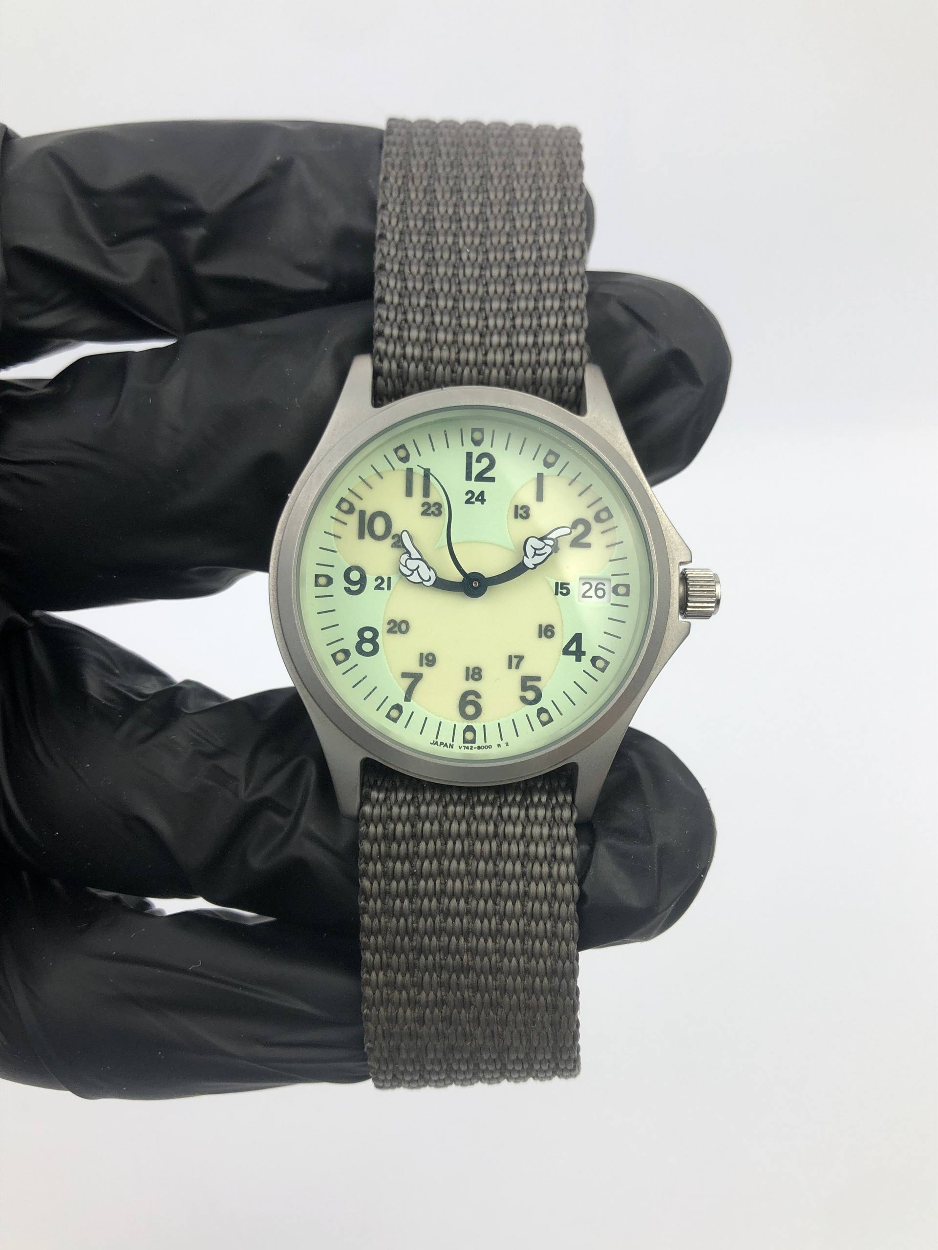 NOS BY ALBA / SEIKO DISNEYLAND FULLSET FULL LUME DIAL - Gambar 4