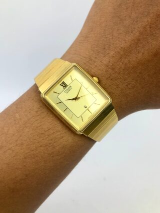 CITIZEN CRYSTON QUARTZ CQ TANK ALL ORIGINAL