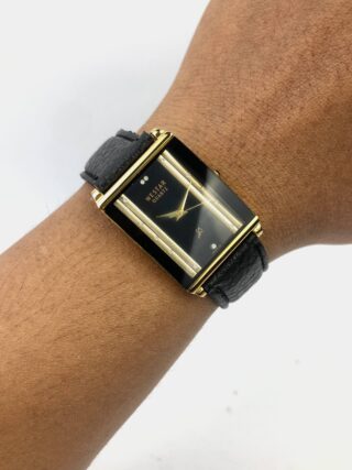 SWISSMADE VESTAR TANK 18K ELECTROPLATED