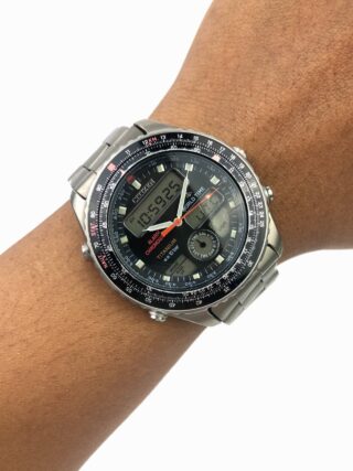CITIZEN ALARM CHRONOGRAPH ANADIGI ALL TITANIUM