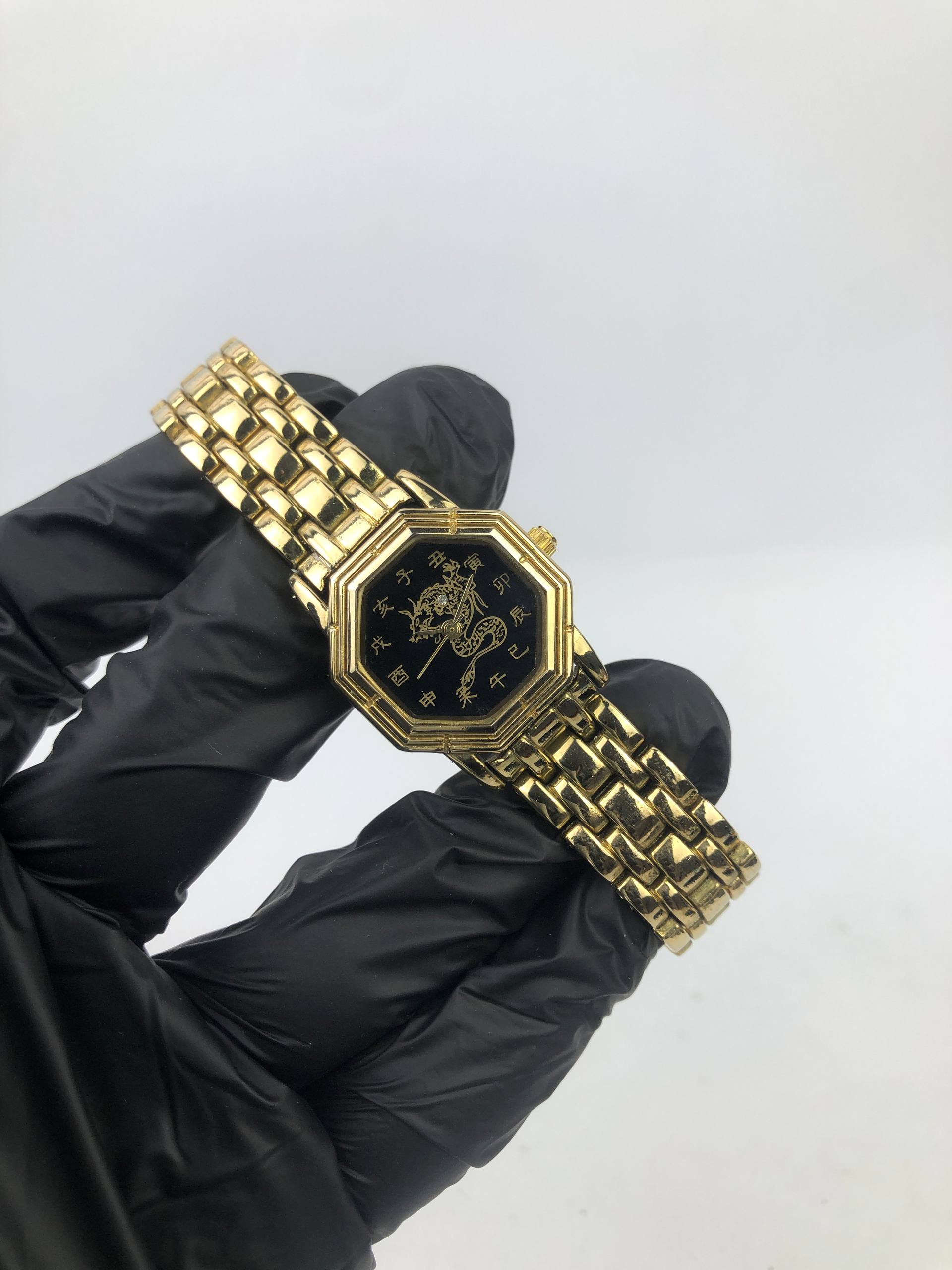 DRAGON WATCH YINYANG OCTAGON QUARTZ MOVEMENT - Gambar 5