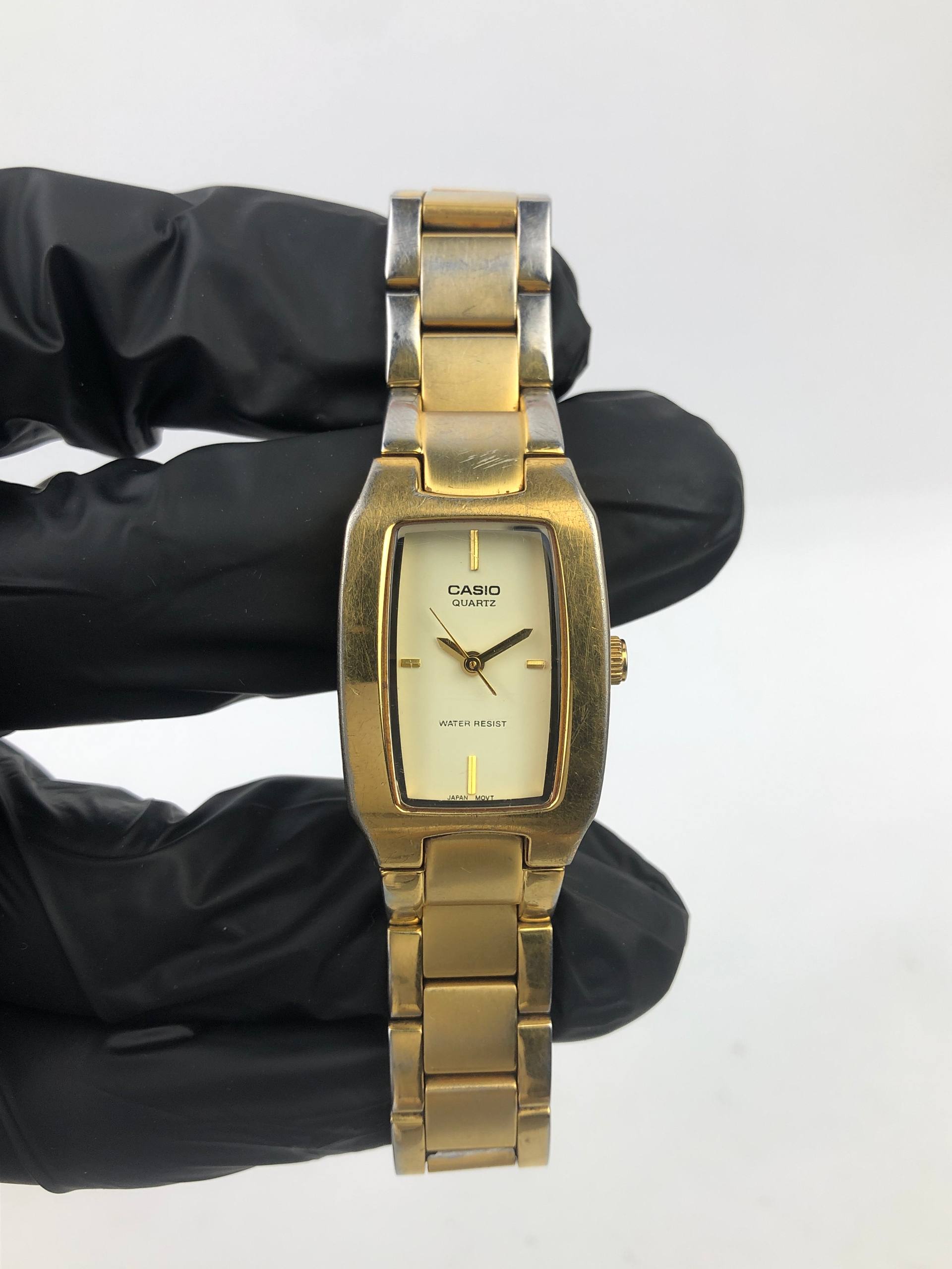 CASIO ANALOG LADIES VINTAGE TWOTONE - Gambar 2