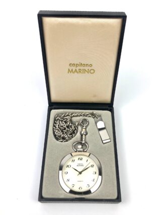 CAPTITANO MARINO POCKET WATCH JAPAN FULLSET