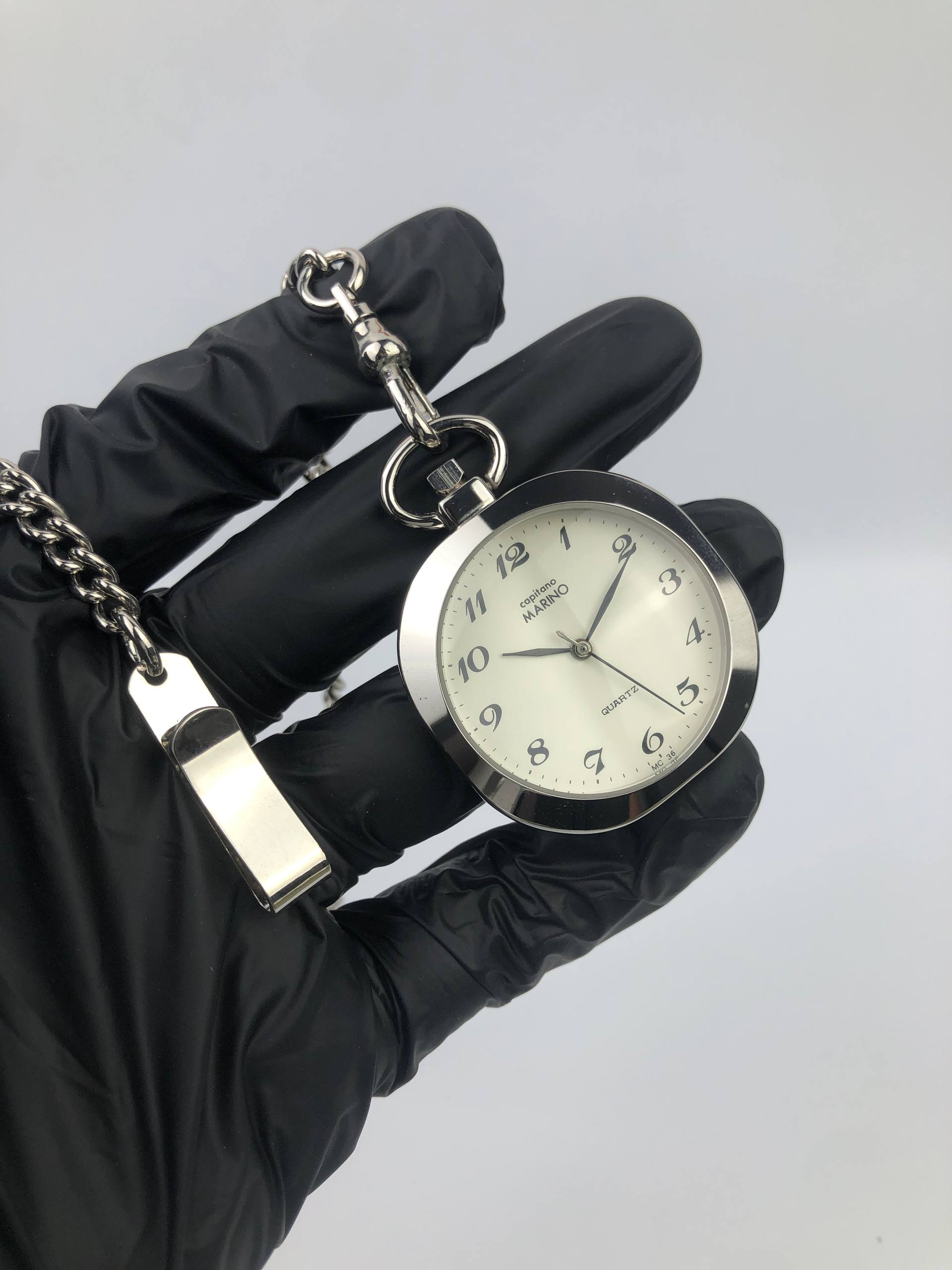 CAPTITANO MARINO POCKET WATCH JAPAN FULLSET - Gambar 2