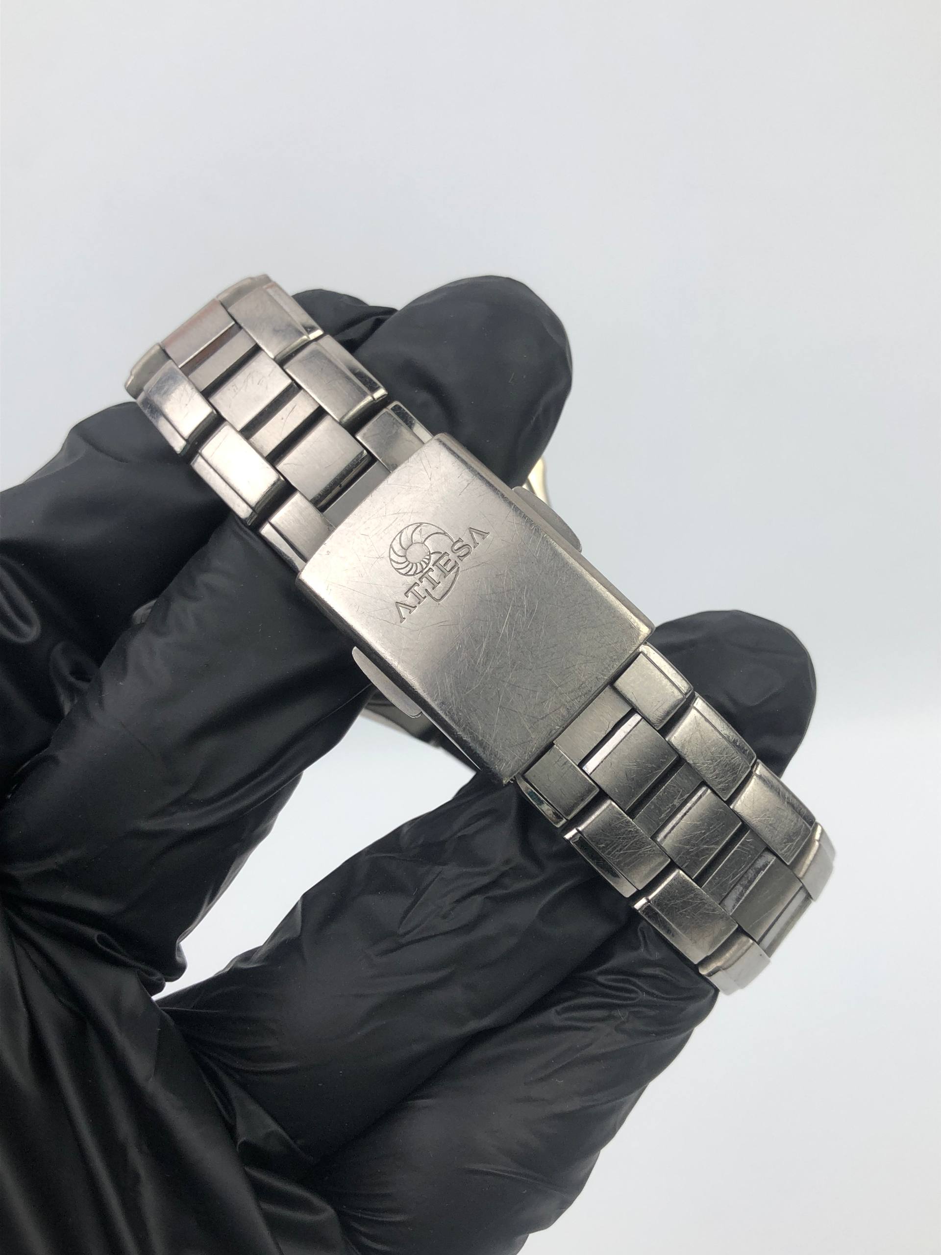 CITIZEN RADIOCONTROLLED ATTESA FULL TITANIUM BLUE DIAL - Gambar 7
