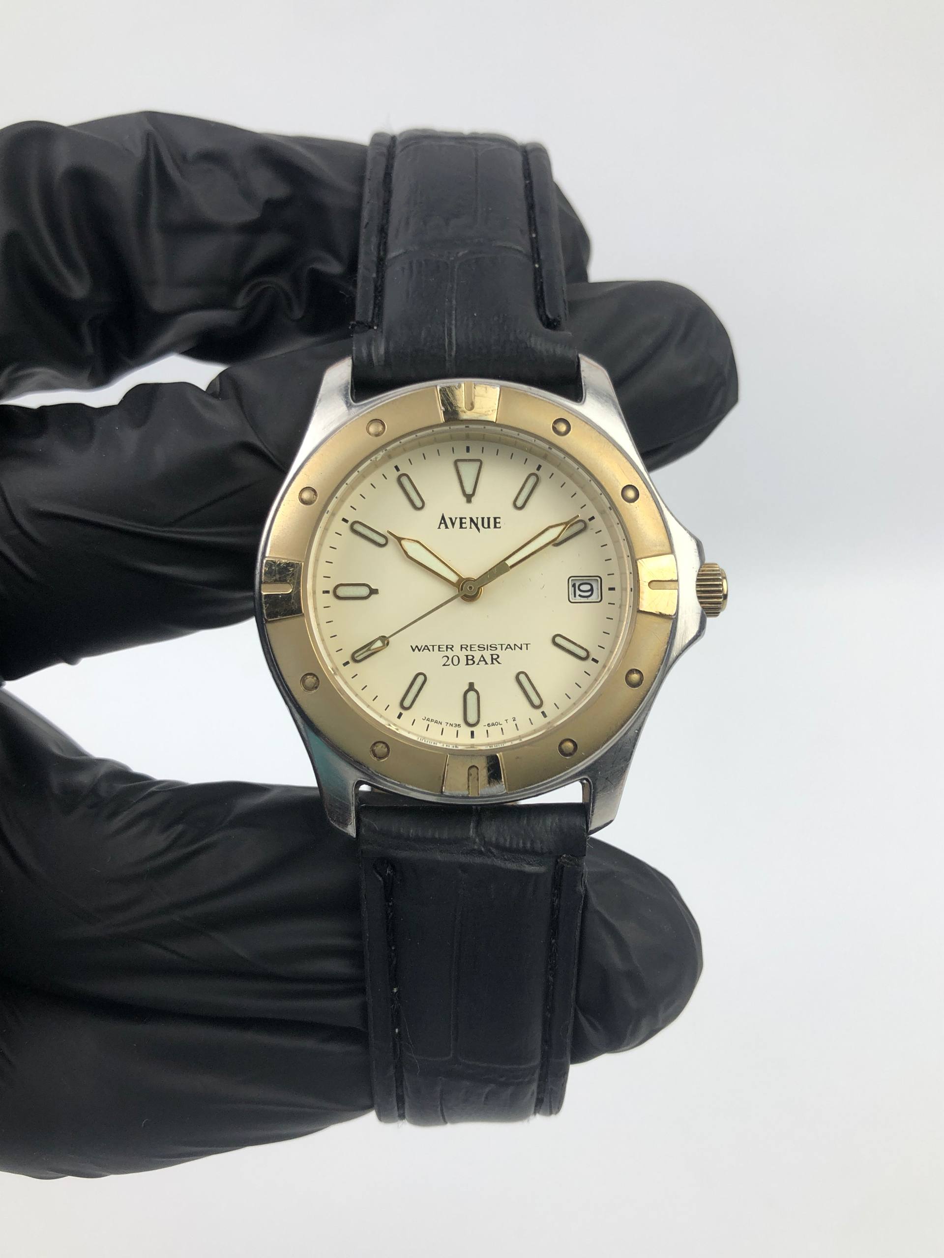 SEIKO AVENUE TWOTONE GOLD BEZEL ORIGINAL - Gambar 2