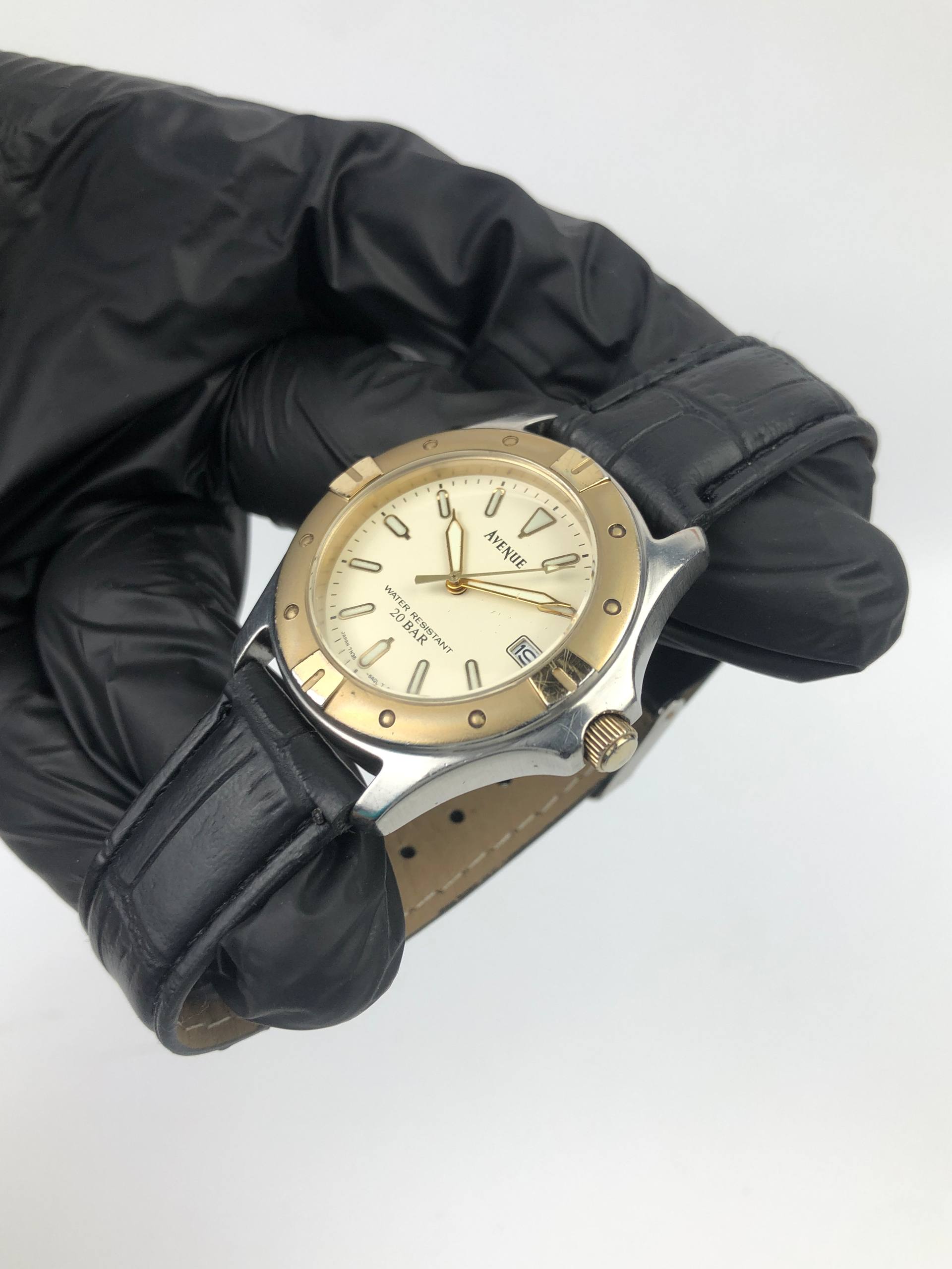 SEIKO AVENUE TWOTONE GOLD BEZEL ORIGINAL - Gambar 3