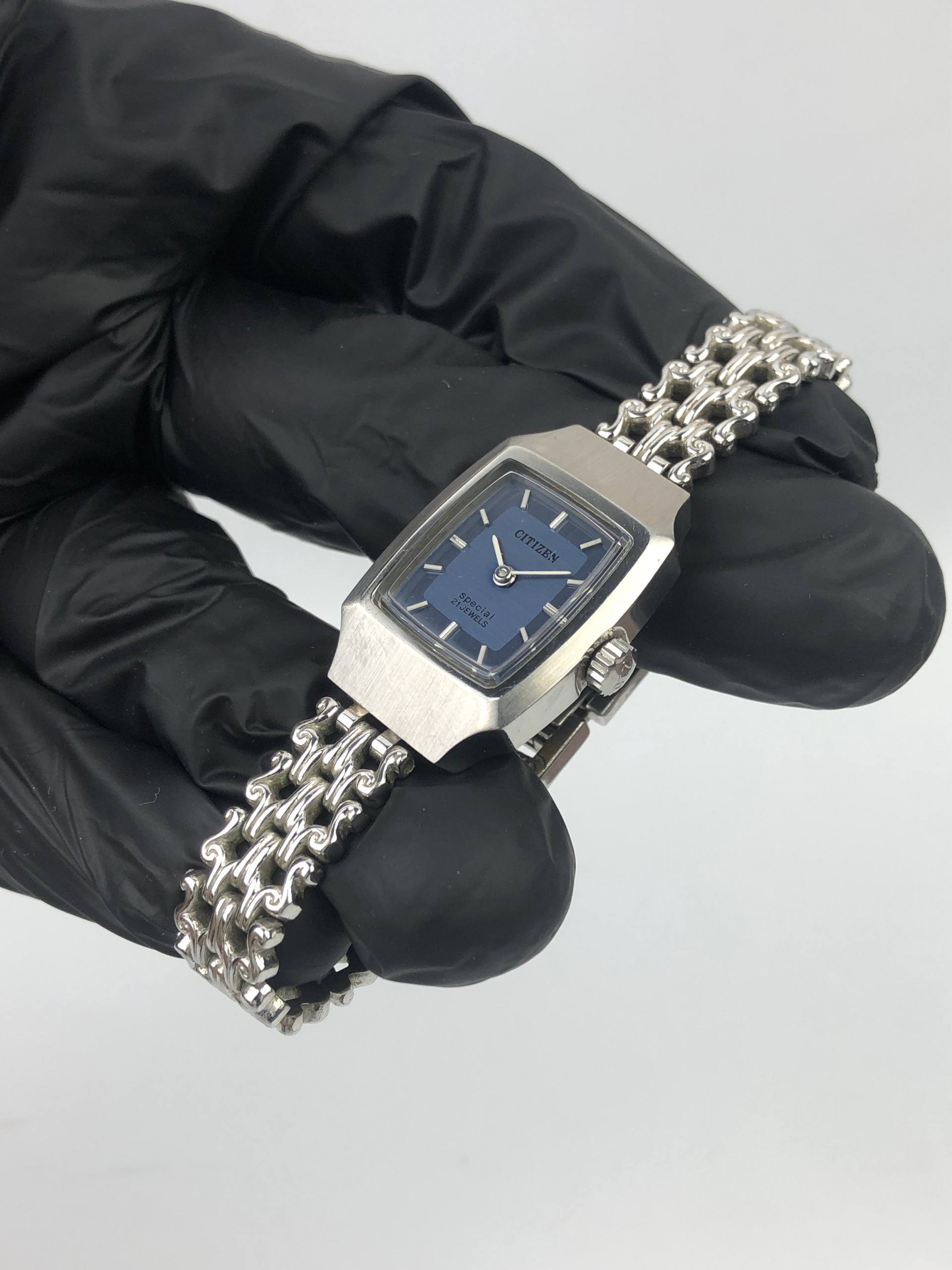 BEAUTIFUL CITIZEN SPECIAL LADIES BLUE DIAL - Gambar 3