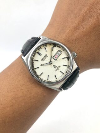 SEIKO SILVERWAVE DAYDATE DIAL AGING