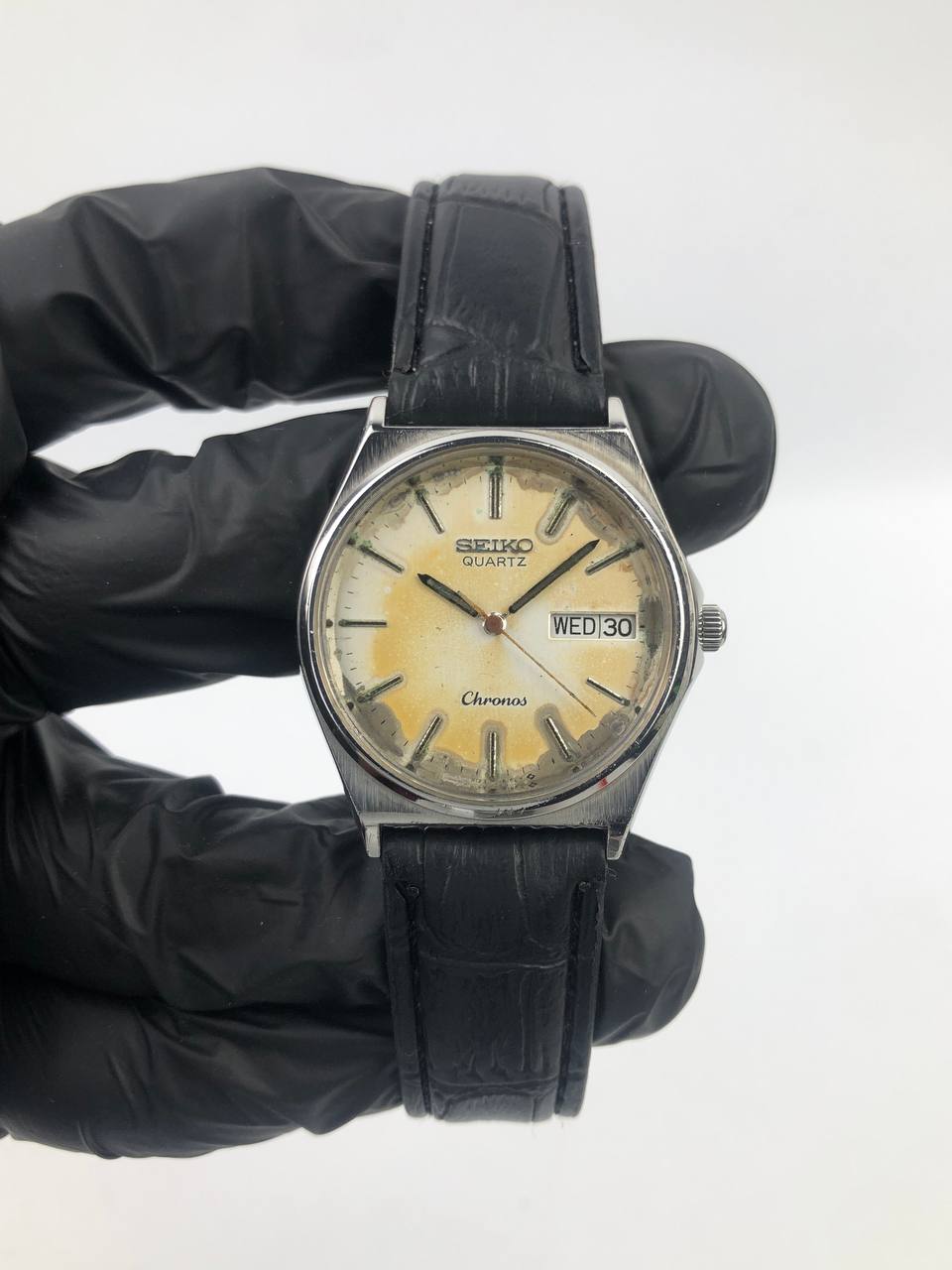 SEIKO CHRONOS DAYDATE AGING DIAL - Gambar 2