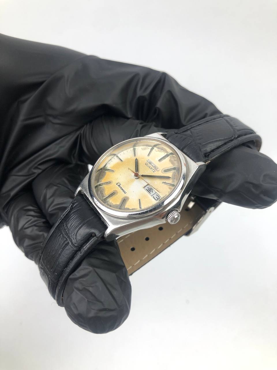 SEIKO CHRONOS DAYDATE AGING DIAL - Gambar 3