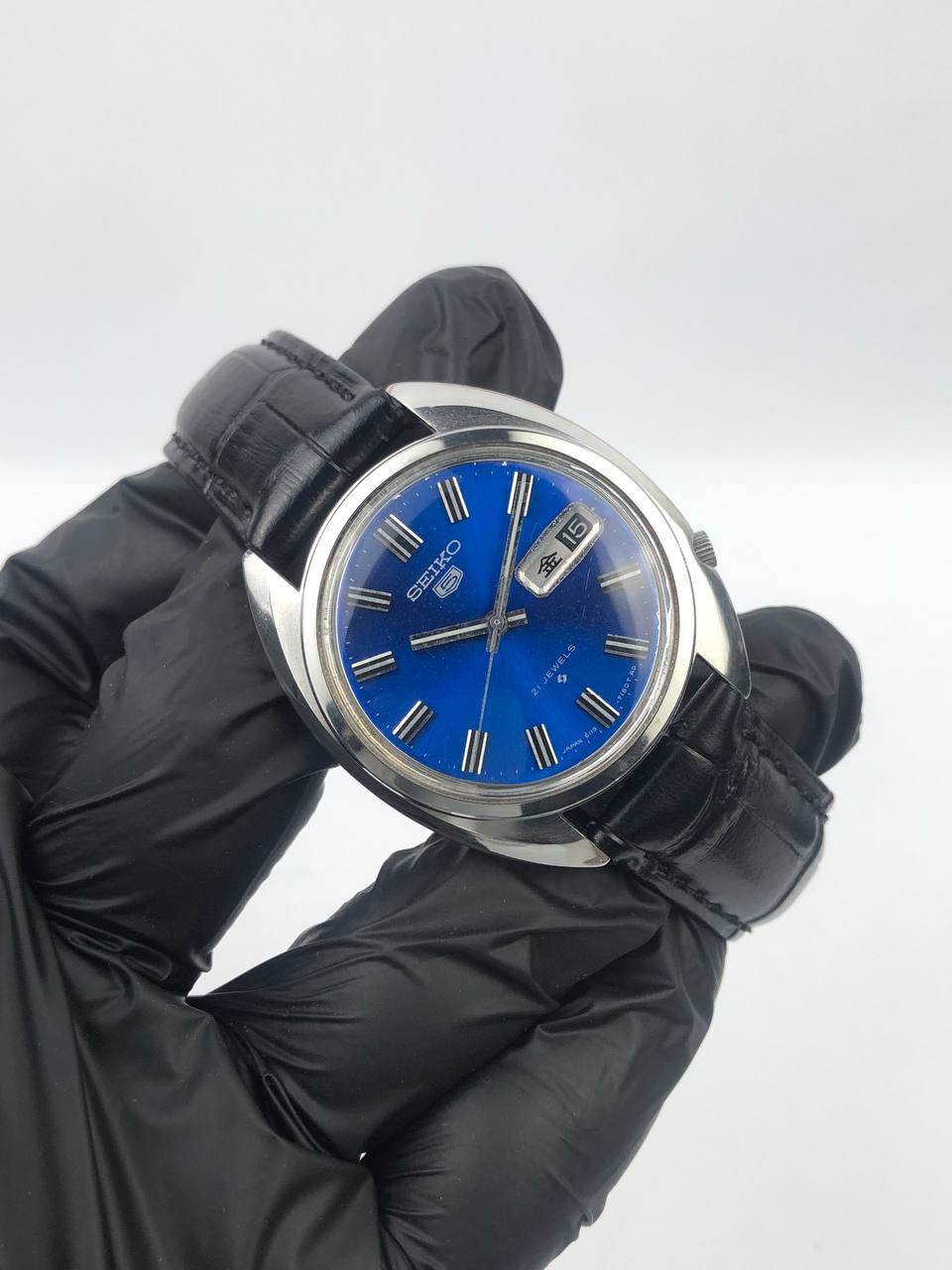 SEIKO 5 AUTOMATIC BLUE DIAL DAYDATE ORIGINAL - Gambar 4