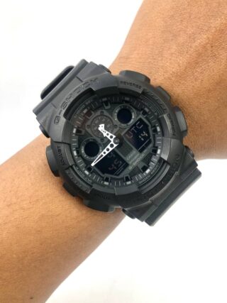 G SHOCK ANADIGI GA SERIES BLACK ALL ORIGINAL