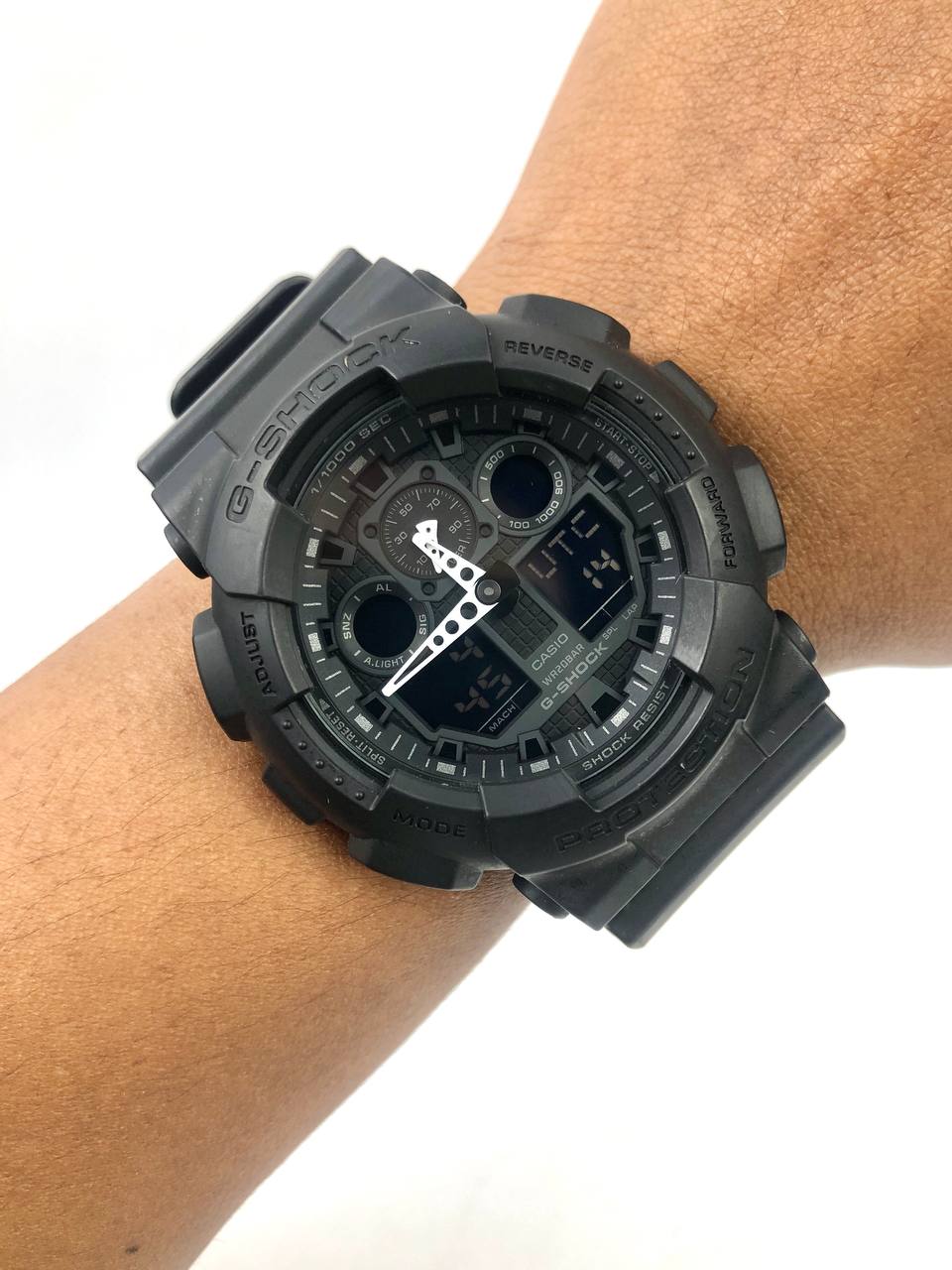 G SHOCK ANADIGI GA SERIES BLACK ALL ORIGINAL