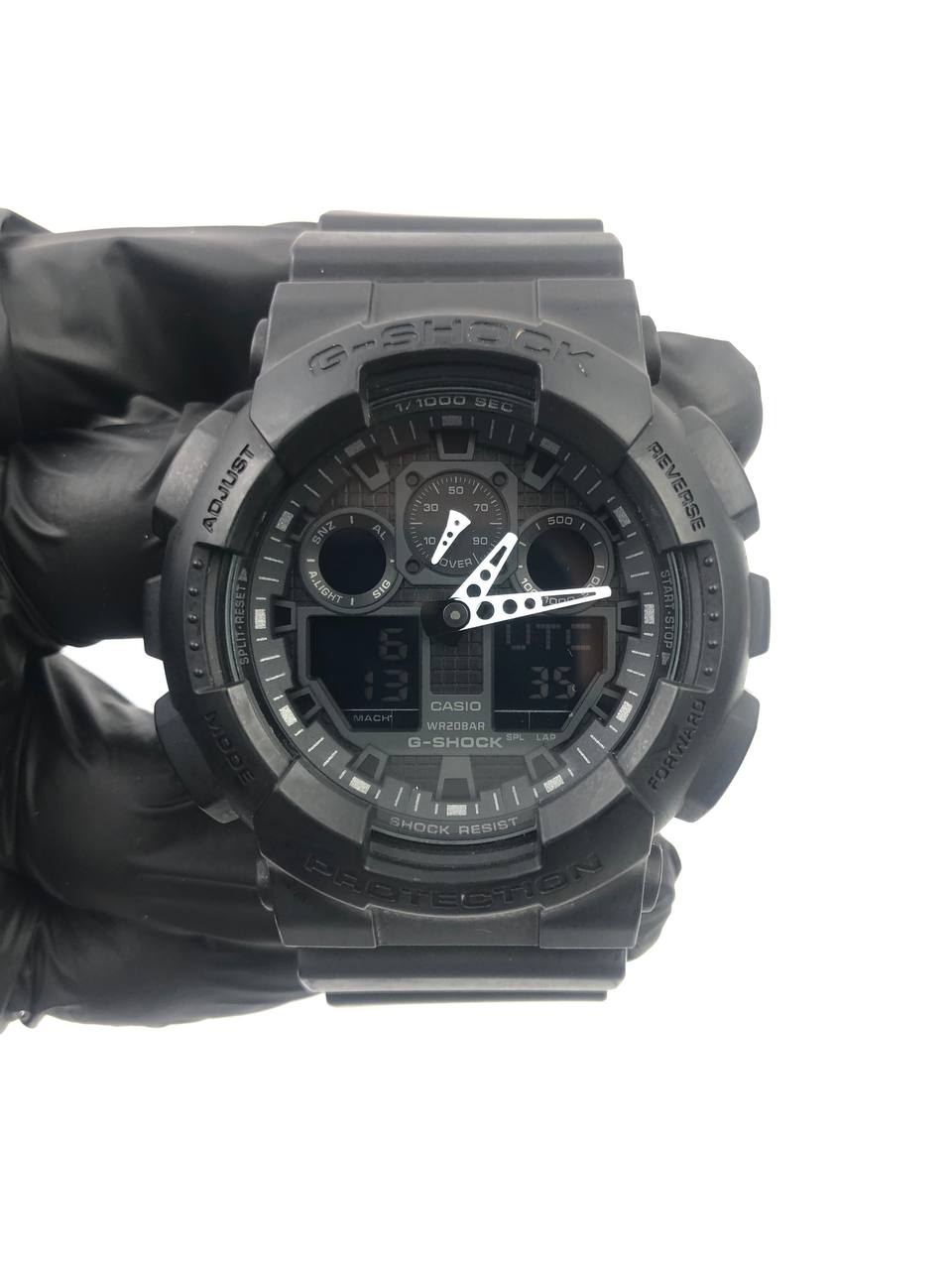 G SHOCK ANADIGI GA SERIES BLACK ALL ORIGINAL - Gambar 2