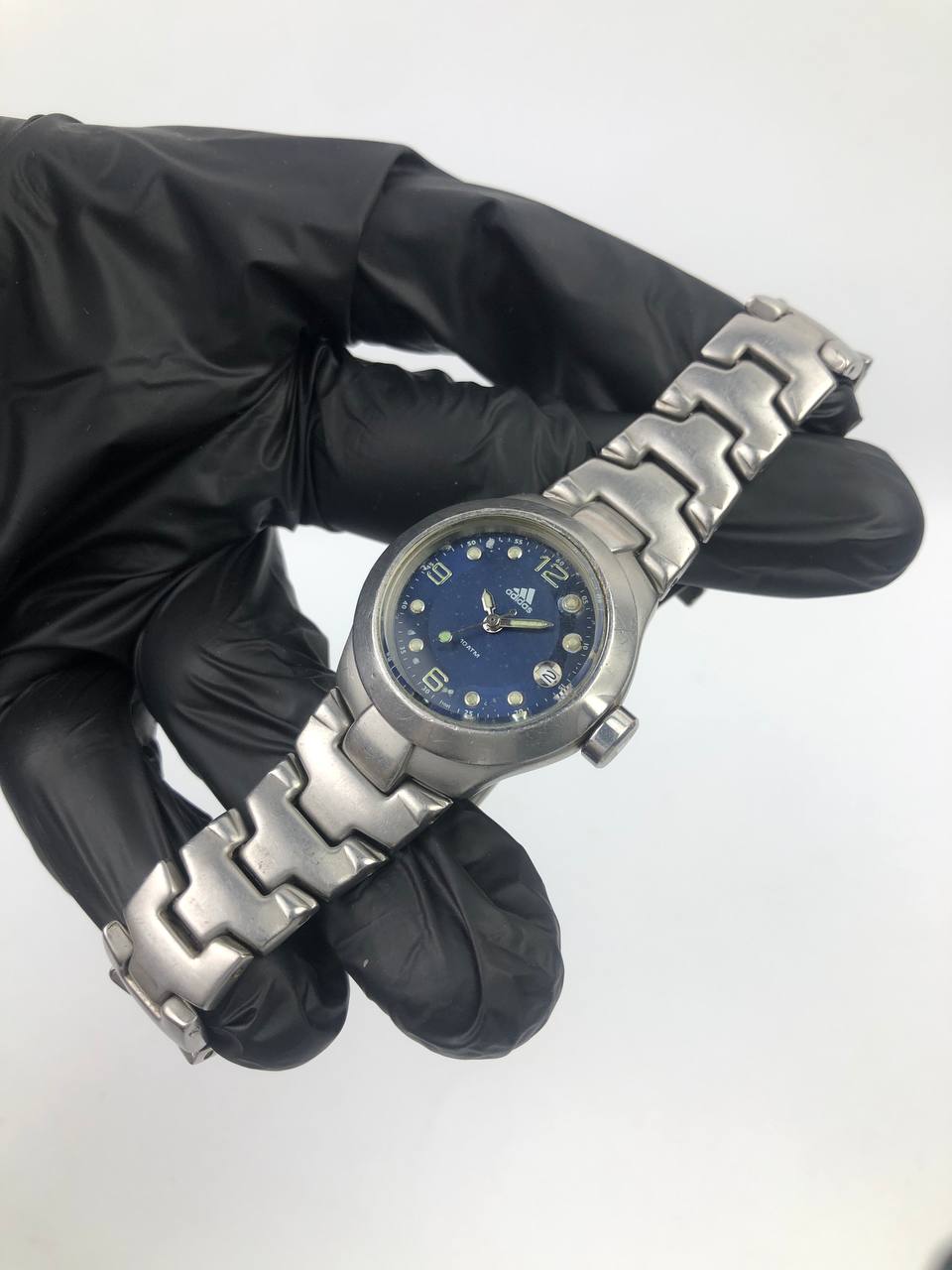 ADIDAS LADIES VINTAGE BLUE DIAL - Gambar 3