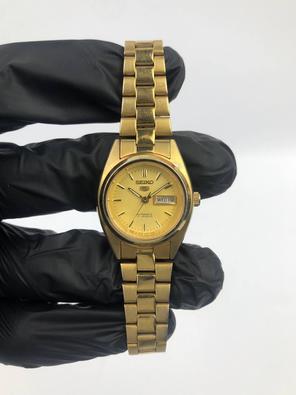 SEIKO 5 LADIES AUTOMATIC DAYDATE ALL ORIGINAL - Gambar 2