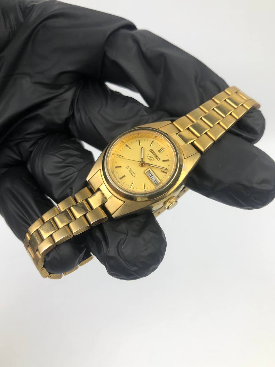 SEIKO 5 LADIES AUTOMATIC DAYDATE ALL ORIGINAL - Gambar 4