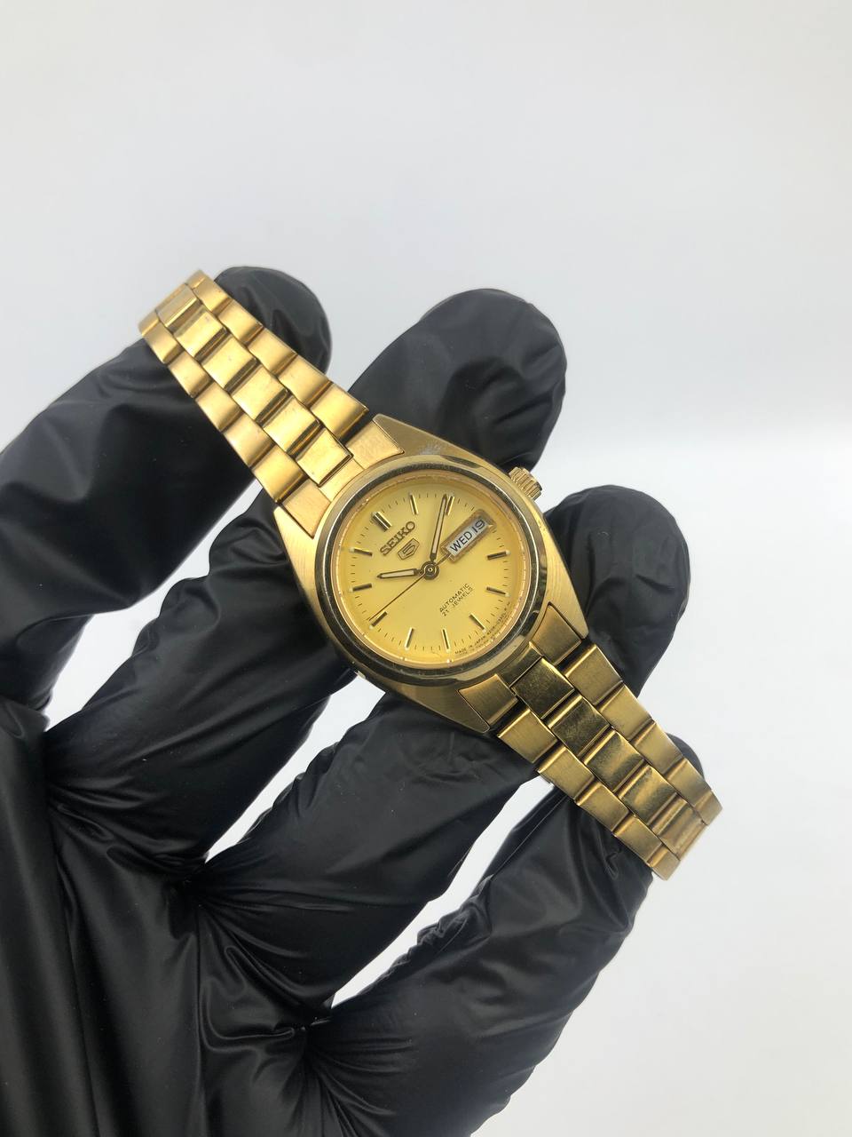 SEIKO 5 LADIES AUTOMATIC DAYDATE ALL ORIGINAL - Gambar 3