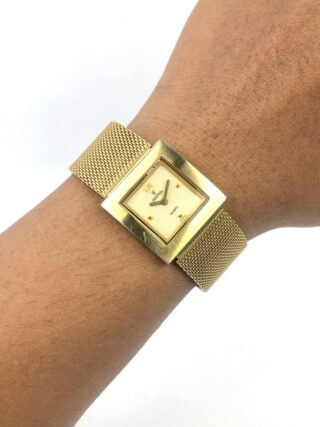 FESTINA SQUARE QUARTZ LADIES GOLD PLATED