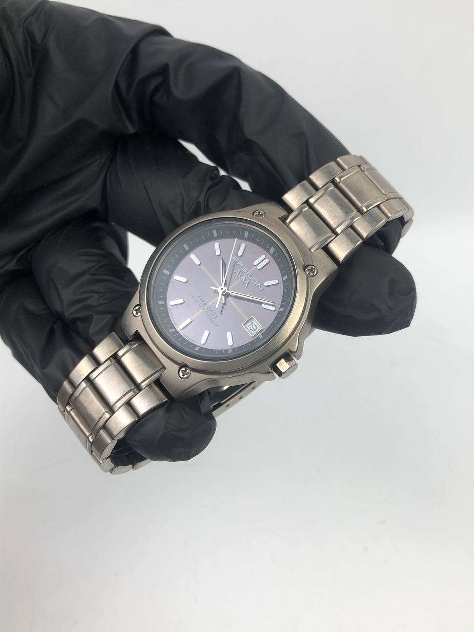 ALBA EPSILON BLACK DIAL FULL TITANIUM - Gambar 3