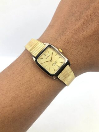 SWISSMADE WALTHAM TANK CERAMIC / TUNGSTEN CASE ALL ORIGINAL