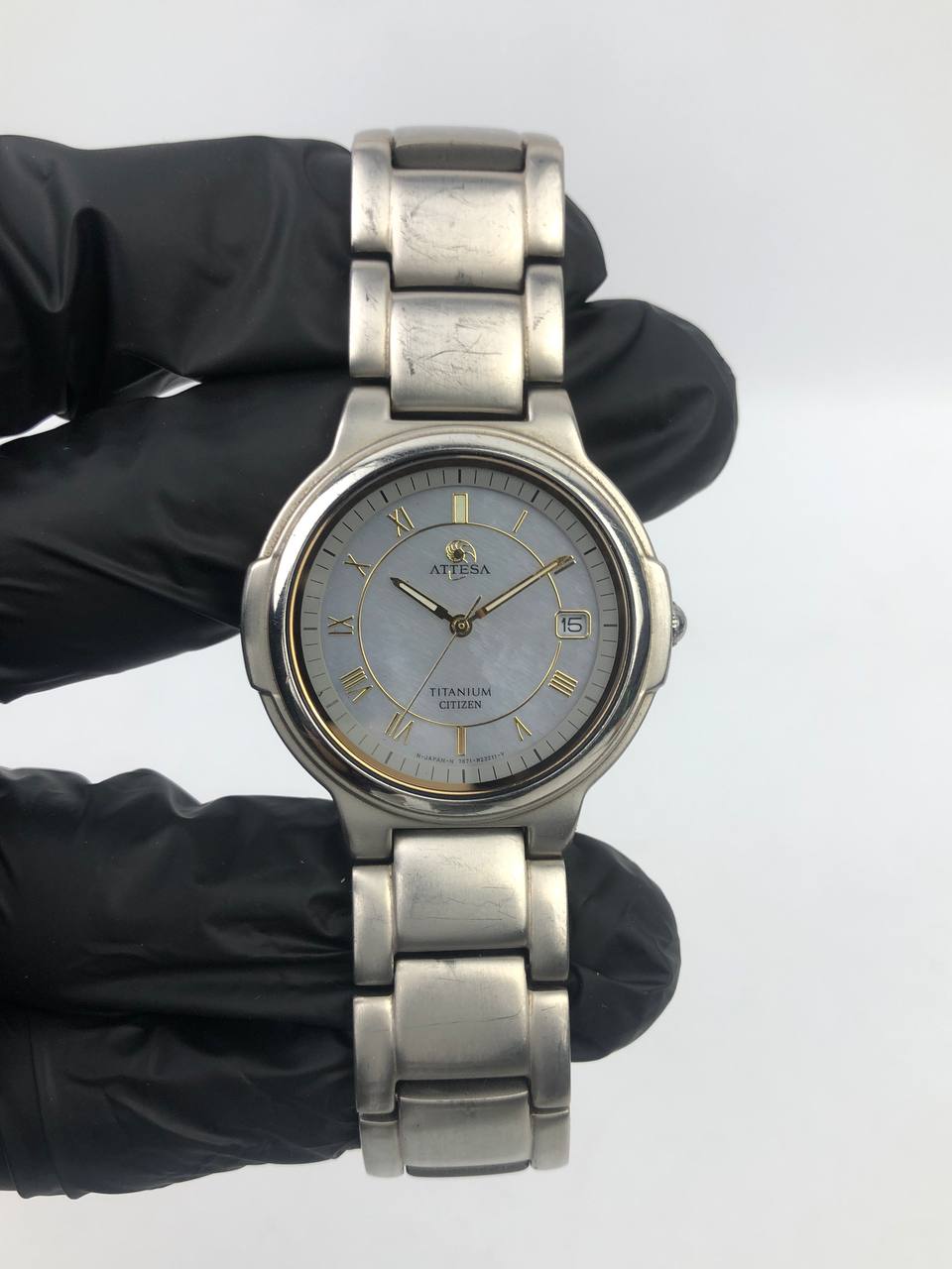 CITIZEN ATTESA FULL TITANIUM ALL ORIGINAL - Gambar 2