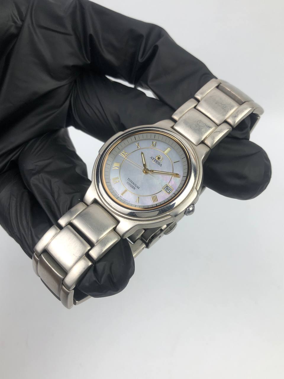CITIZEN ATTESA FULL TITANIUM ALL ORIGINAL - Gambar 3
