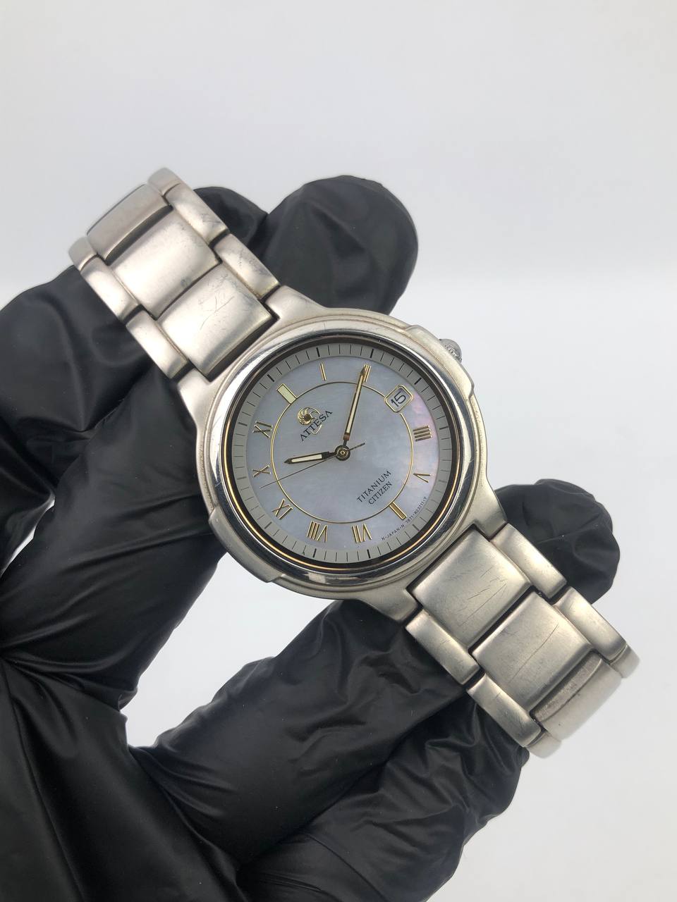 CITIZEN ATTESA FULL TITANIUM ALL ORIGINAL - Gambar 4