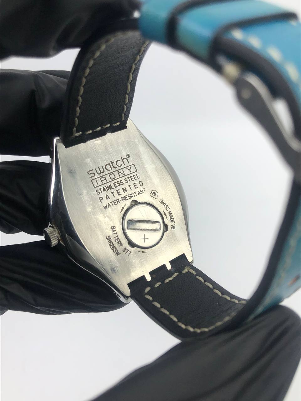 SWATCH IRONY SWISS BLUE DIAL NUMERIK ALL ORIGINAL - Gambar 8