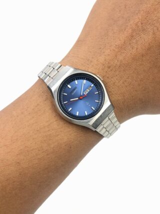 SEIKO QUARTZ LADIES BLUE DIAL ALL ORIGINAL