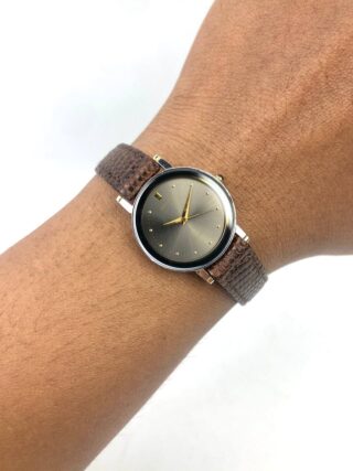 BEAUTIFUL SEIKO EXCELINE QUARTZ GREY SUNBURST DIAL