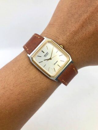 SEIKO CHRONOS TWOTONE GOLD PLATED BEZEL