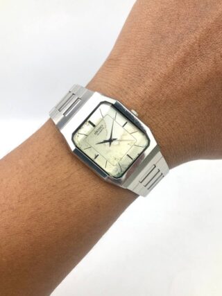 DRESSWATCH SEIKO QUARTZ BRACELET AGED DIAL