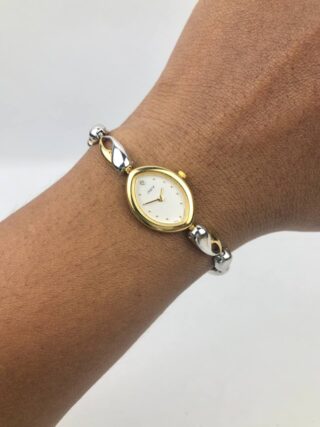 CITIZEN CHERE BANGLE TWOTONE BRACELET QUARTZ