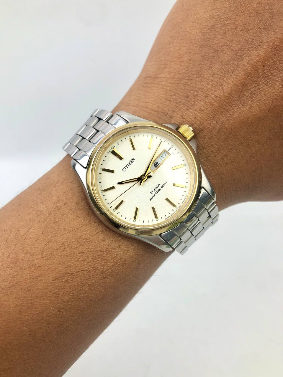 CITIZEN FORMA ANALOG TWOTONE ALL ORIGINAL