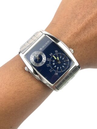 MACHO MILD SEVEN DUAL TIME BLUE DIAL